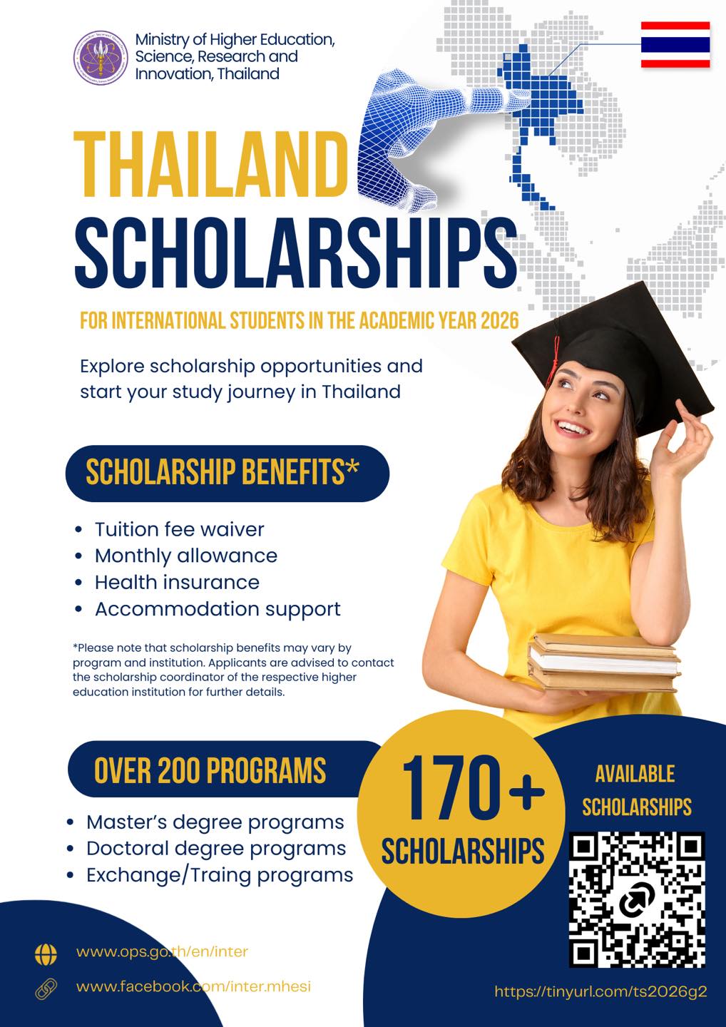 Thailand Scholarships 2569
