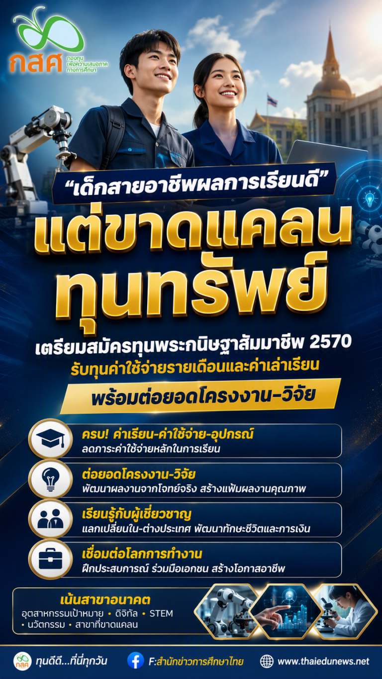 ทุนพระกนิษฐาสัมมาชีพ2