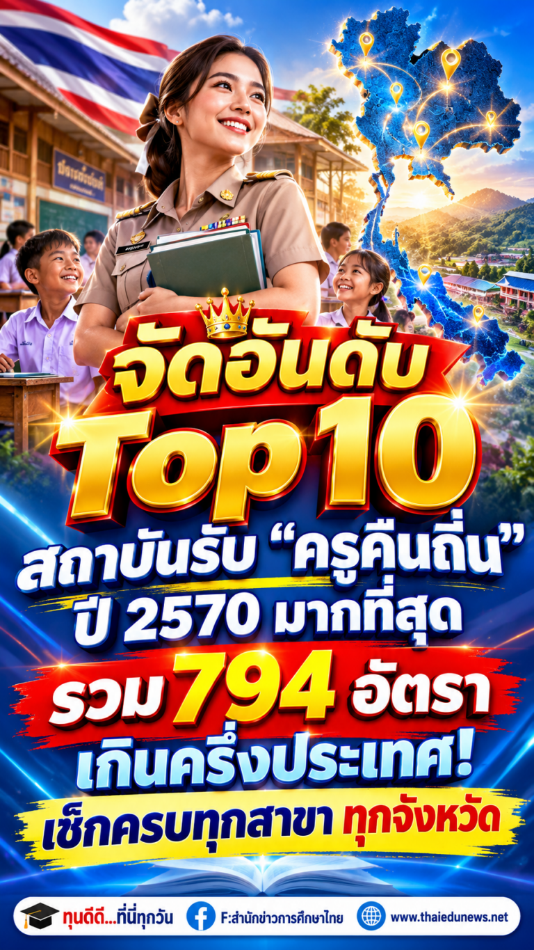 10อันดับครูคืนถิ่น2570
