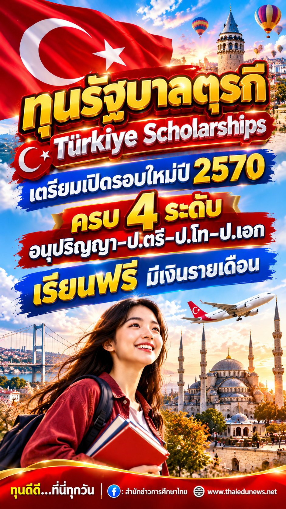 ทุนรัฐบาลตุรกี2027